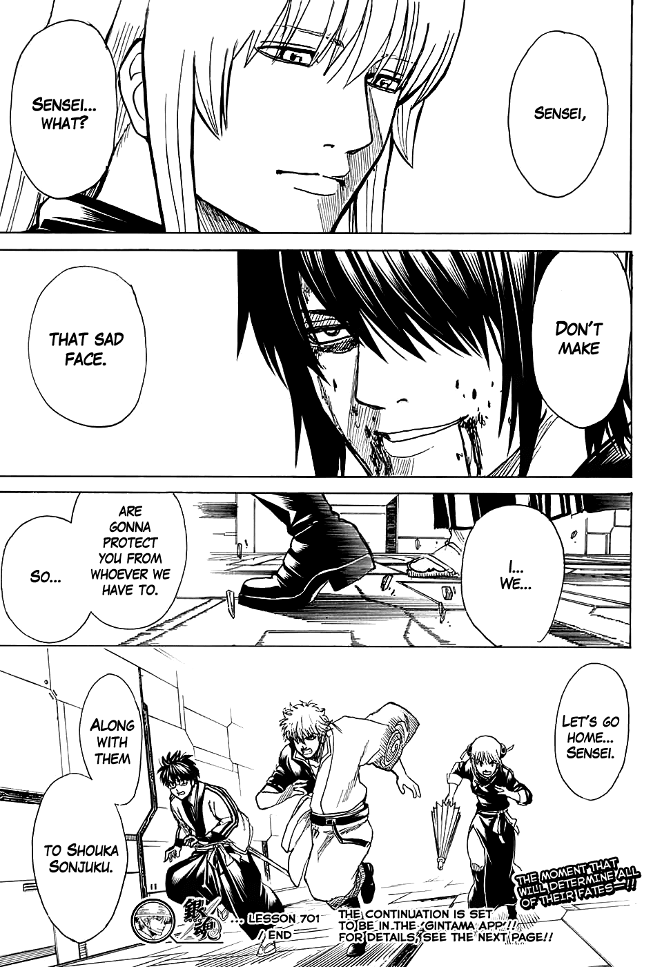 Gintama Chapter 701 page 49 - Chapter 701: Homing Instinct