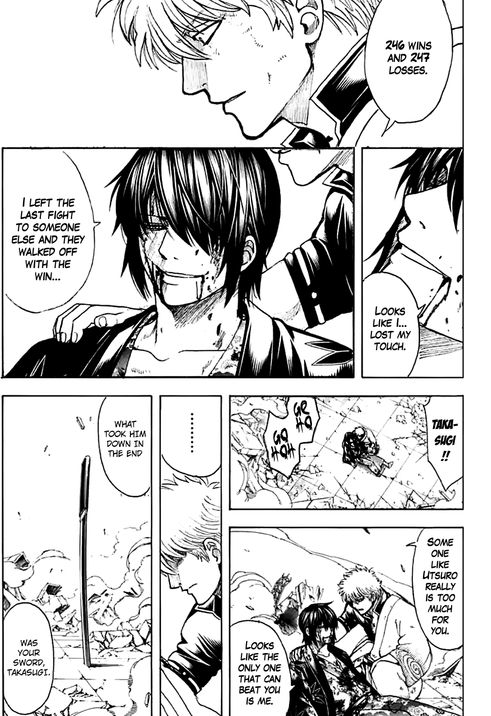 Gintama Chapter 703 page 35 - Chapter 703: The Right Eye