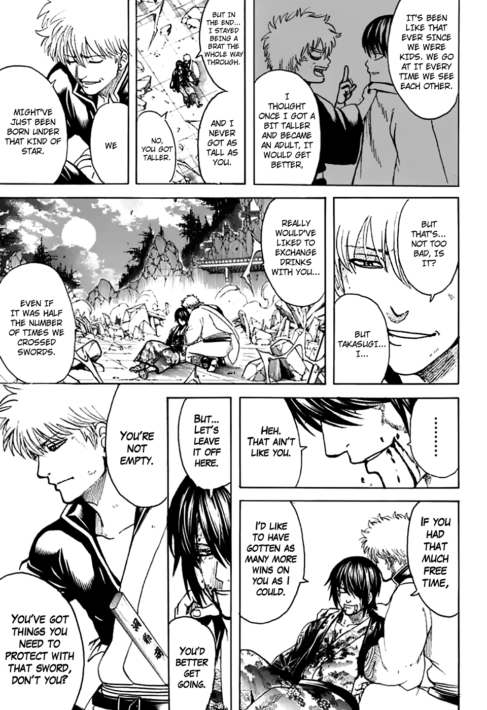 Gintama Chapter 703 page 37 - Chapter 703: The Right Eye