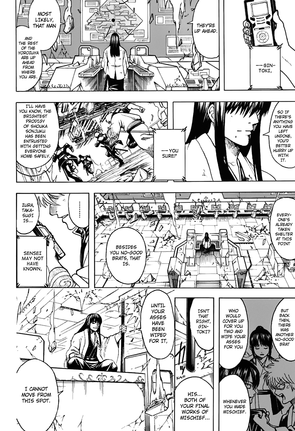 Gintama Chapter 704 page 12 - Chapter 704: Nobody with a Natural Perm is a Decent Guy [END]