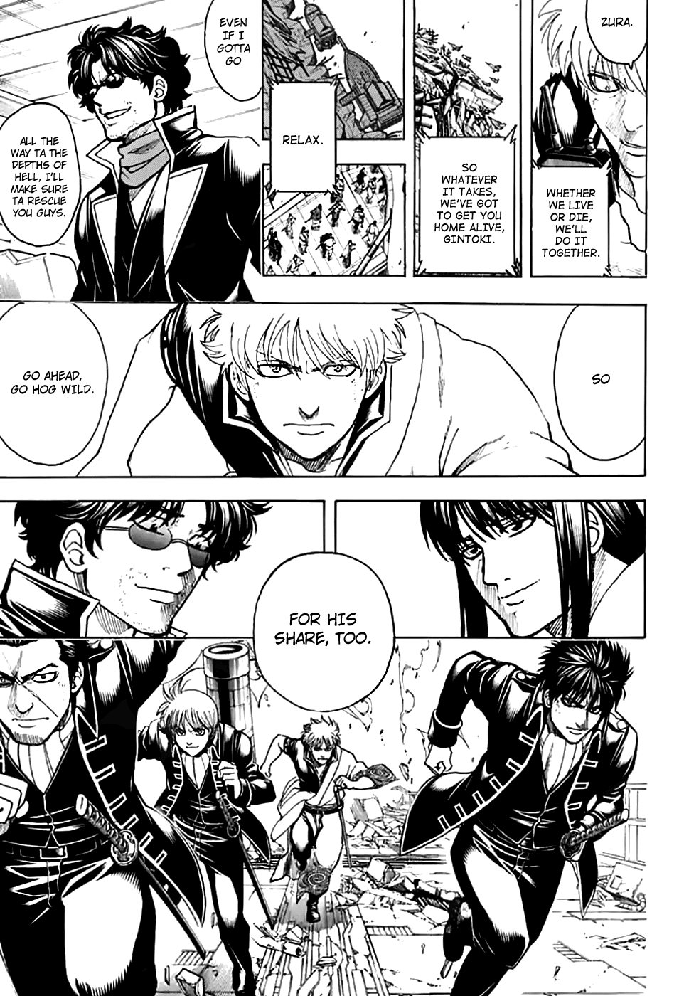 Gintama Chapter 704 page 13 - Chapter 704: Nobody with a Natural Perm is a Decent Guy [END]