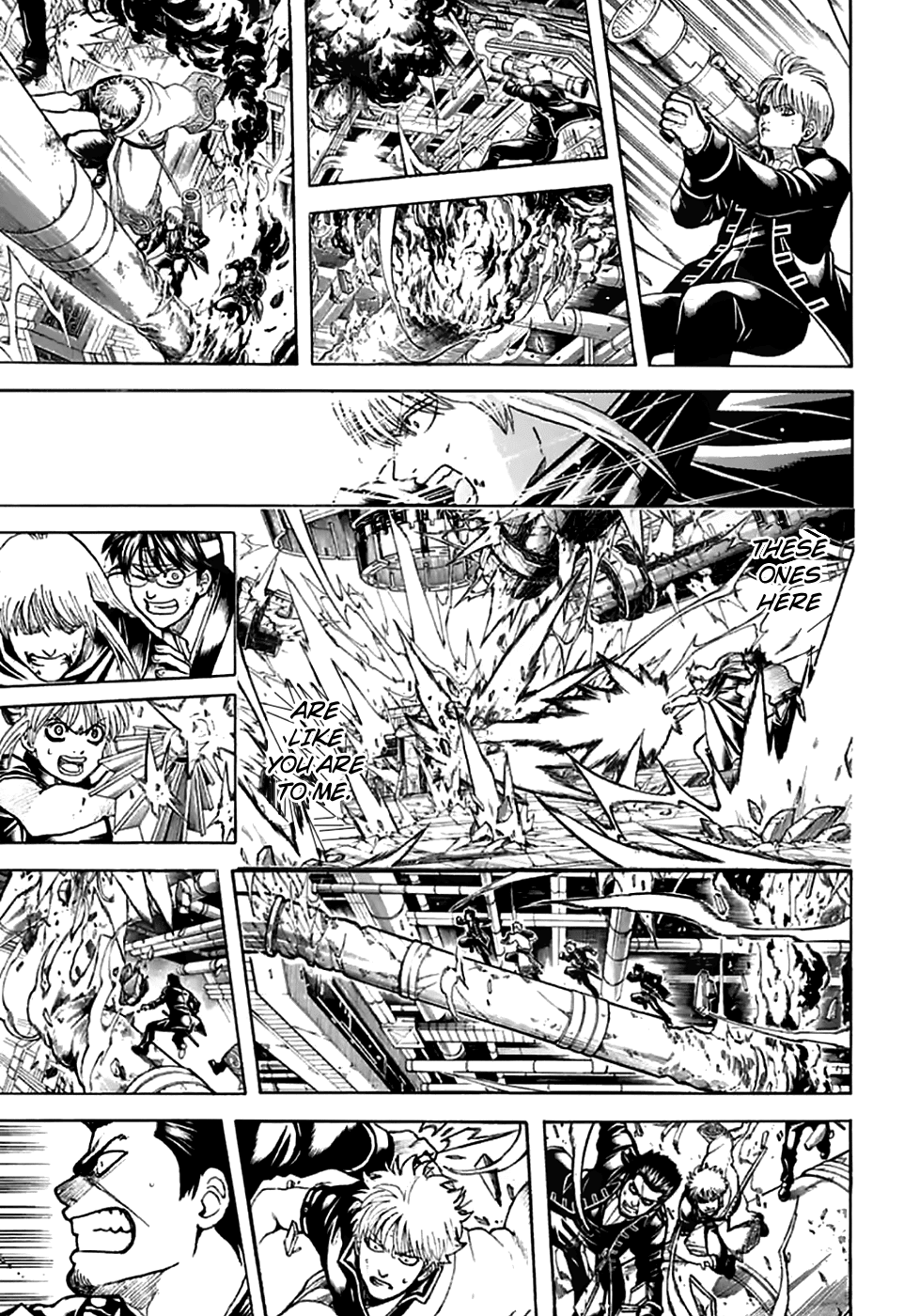 Gintama Chapter 704 page 15 - Chapter 704: Nobody with a Natural Perm is a Decent Guy [END]