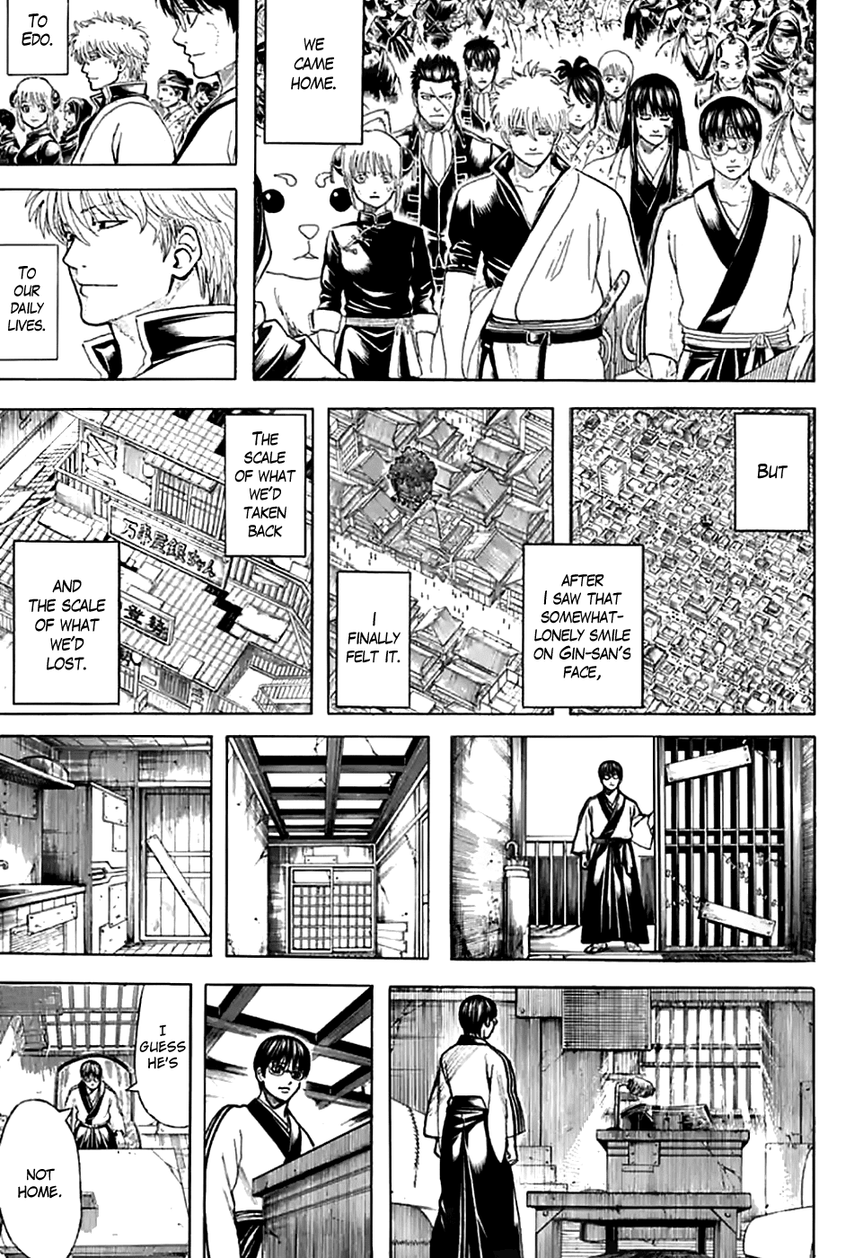 Gintama Chapter 704 page 29 - Chapter 704: Nobody with a Natural Perm is a Decent Guy [END]