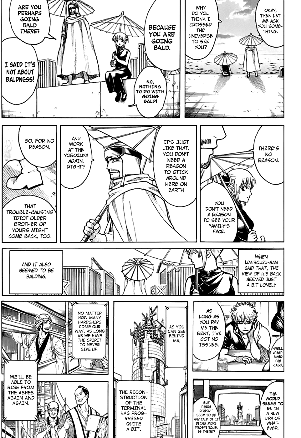 Gintama Chapter 704 page 33 - Chapter 704: Nobody with a Natural Perm is a Decent Guy [END]