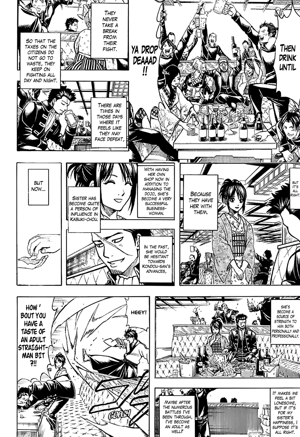 Gintama Chapter 704 page 38 - Chapter 704: Nobody with a Natural Perm is a Decent Guy [END]