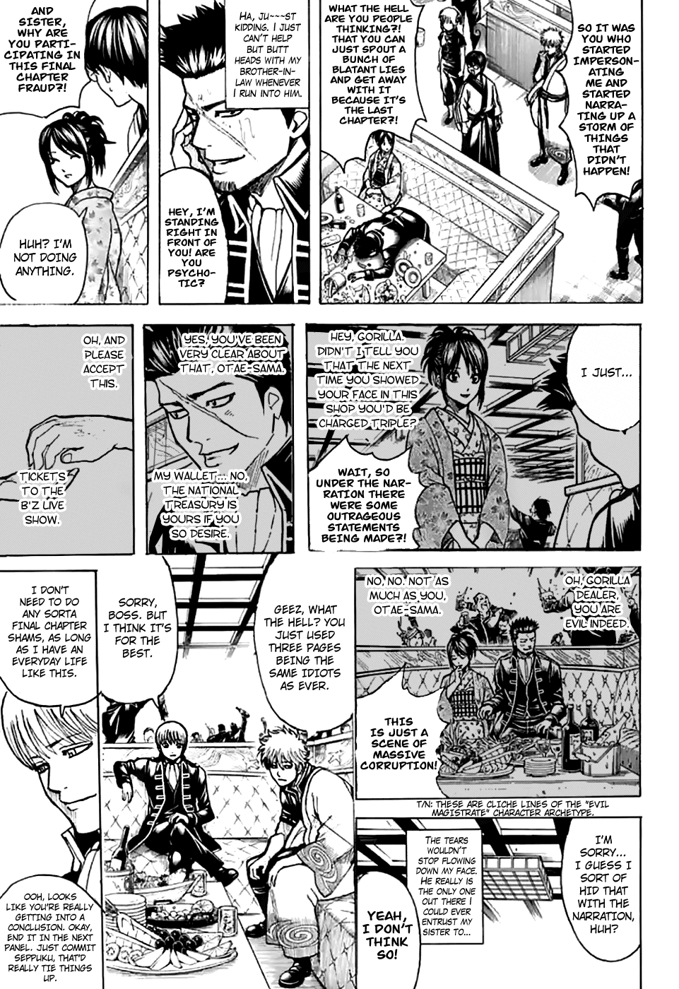 Gintama Chapter 704 page 39 - Chapter 704: Nobody with a Natural Perm is a Decent Guy [END]