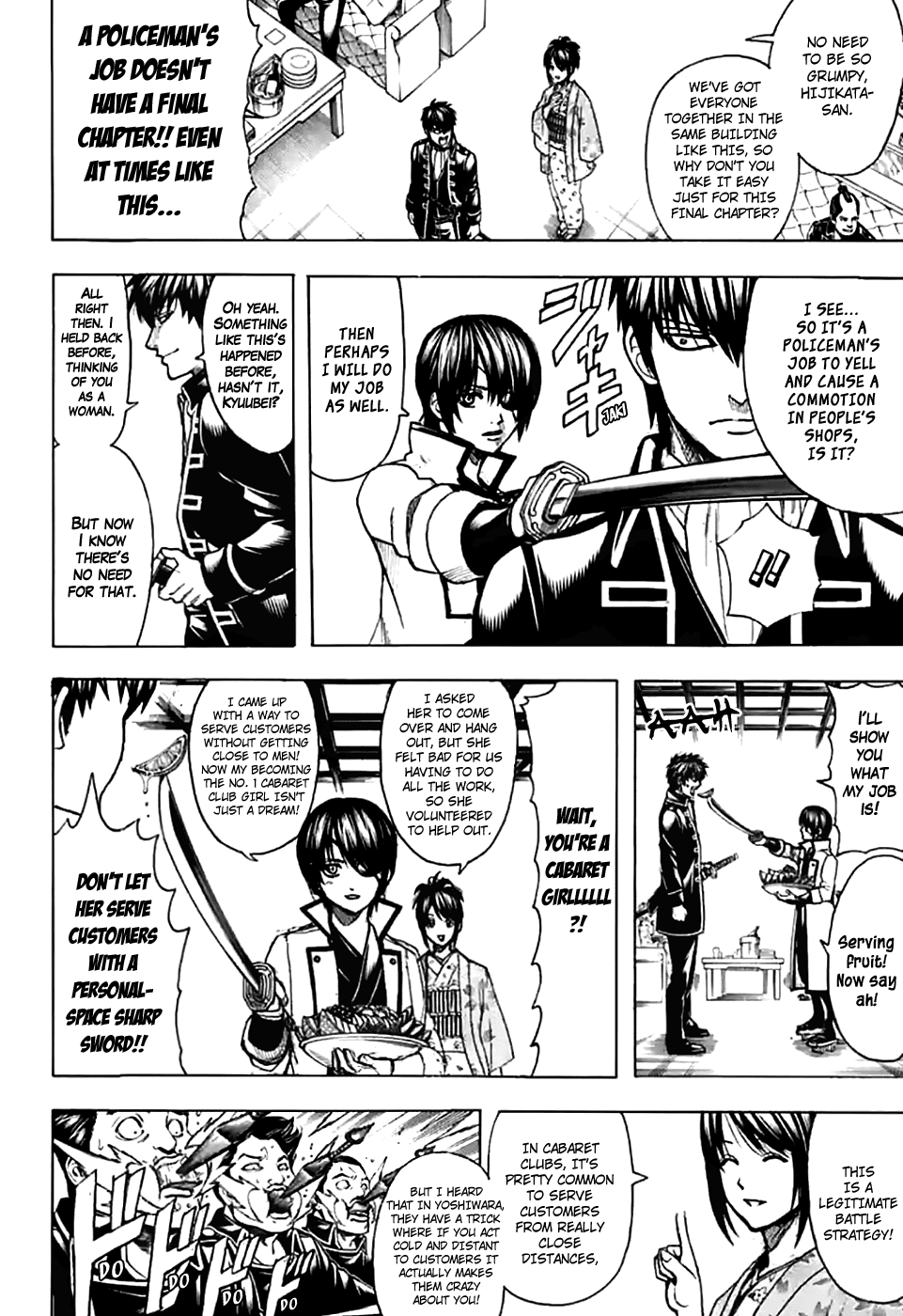 Gintama Chapter 704 page 42 - Chapter 704: Nobody with a Natural Perm is a Decent Guy [END]