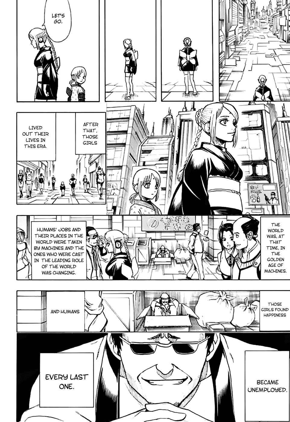 Gintama Chapter 704 page 56 - Chapter 704: Nobody with a Natural Perm is a Decent Guy [END]