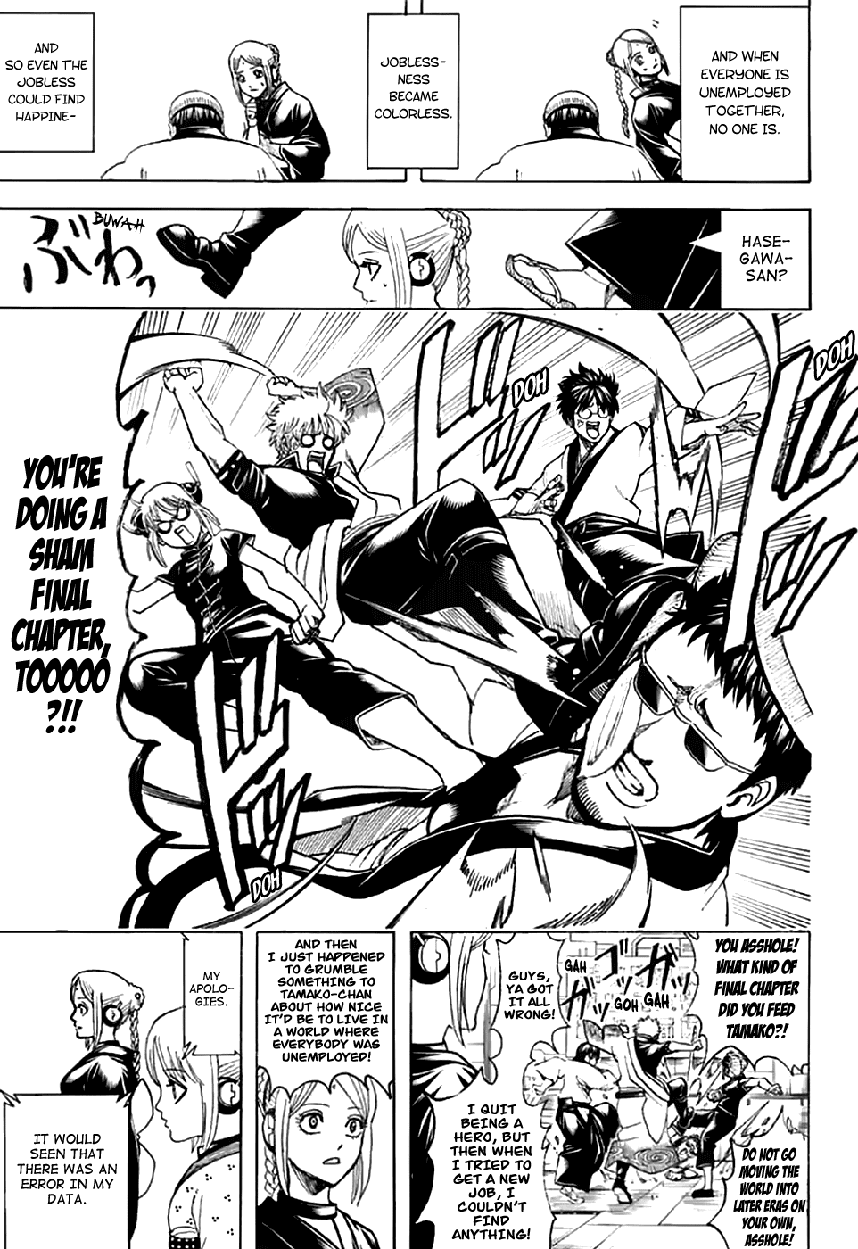 Gintama Chapter 704 page 57 - Chapter 704: Nobody with a Natural Perm is a Decent Guy [END]