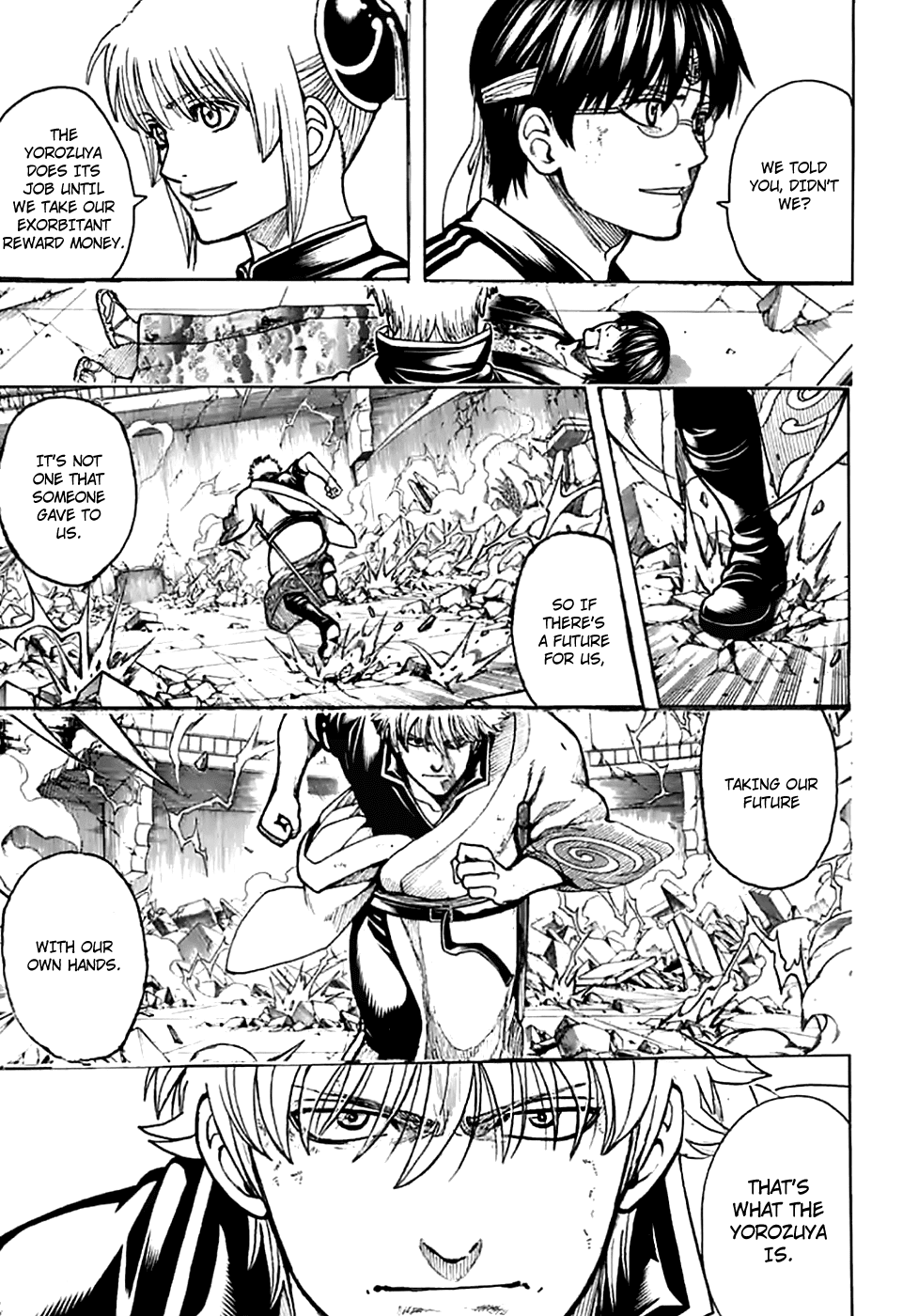 Gintama Chapter 704 page 7 - Chapter 704: Nobody with a Natural Perm is a Decent Guy [END]