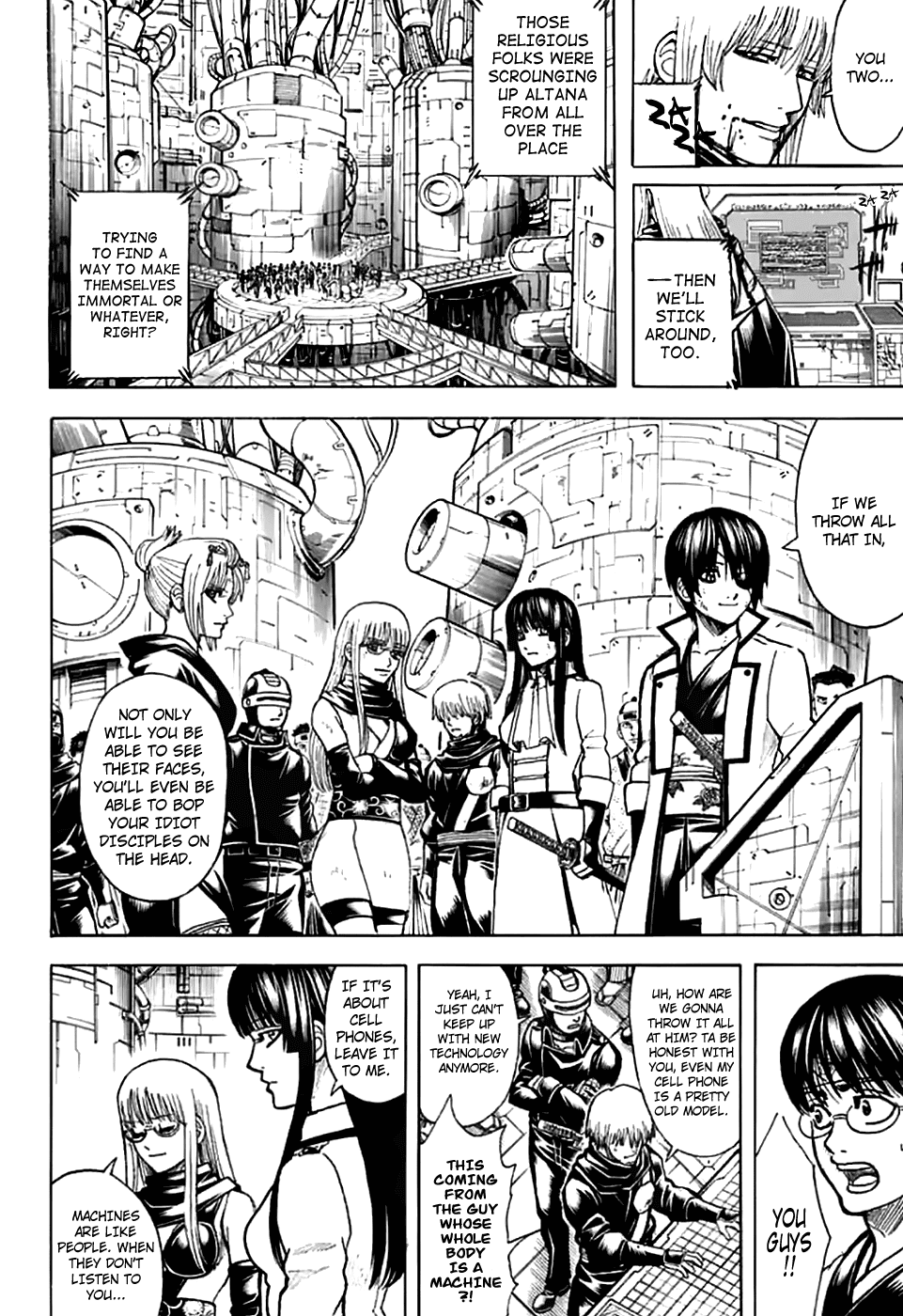 Gintama Chapter 704 page 8 - Chapter 704: Nobody with a Natural Perm is a Decent Guy [END]