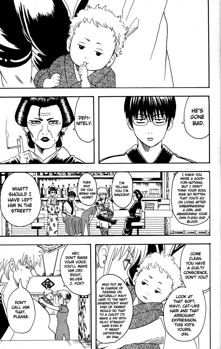 Gintama Chapter 77 page 15 - Chapter 77 : Milk Should Be Served at Body Temperature