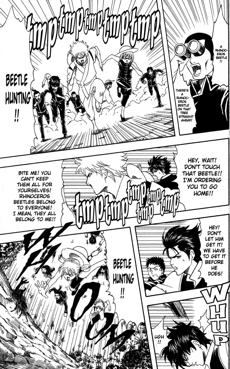 Gintama Chapter 83 page 15 - Chapter 83 : Rhinoceros Beetles Teach Boys that Life is Precious