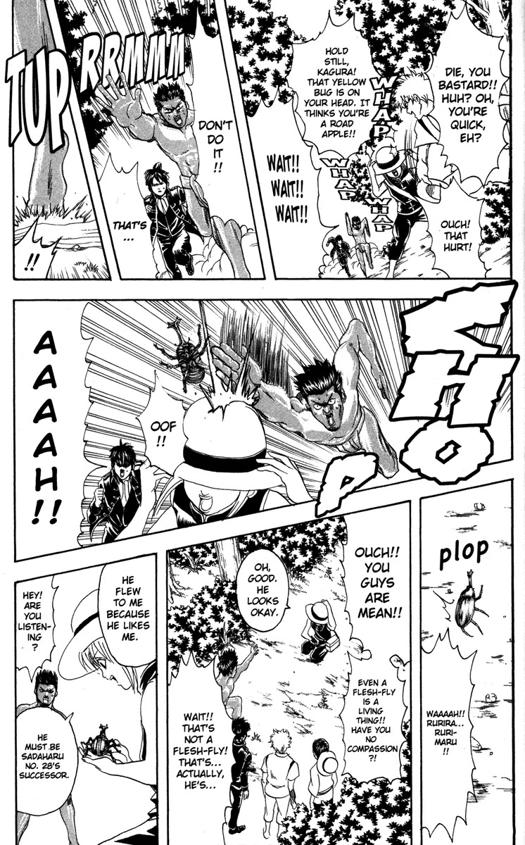 Gintama Chapter 84 page 11 - Chapter 84 : Even an Inch-Long Insect Has a Soul