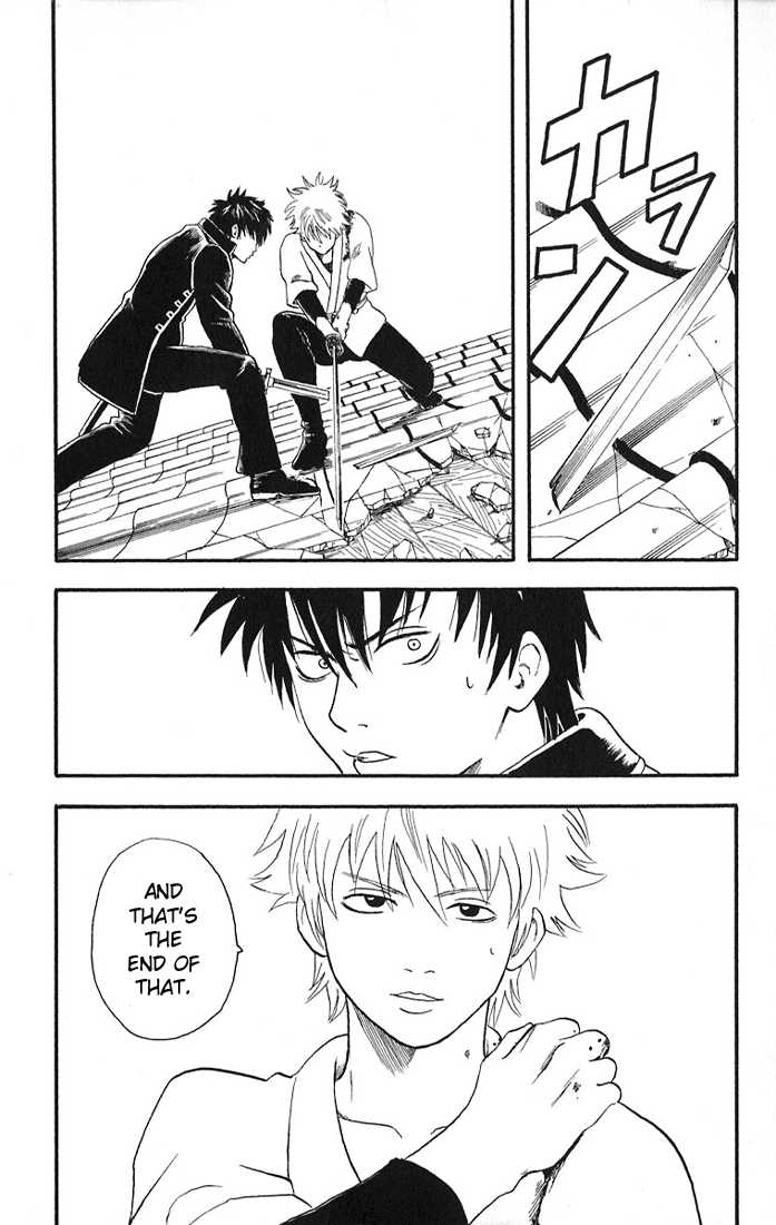 Gintama Chapter 9 page 20 - Chapter 9 : A Good Fight Should Do