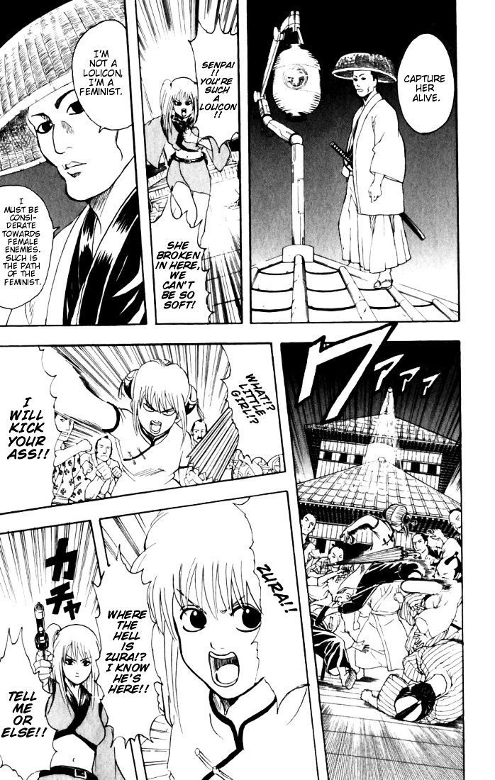 Gintama Chapter 91 page 6 - Chapter 91 : Lesson 91: Crazy People Come Out At Full Moon.