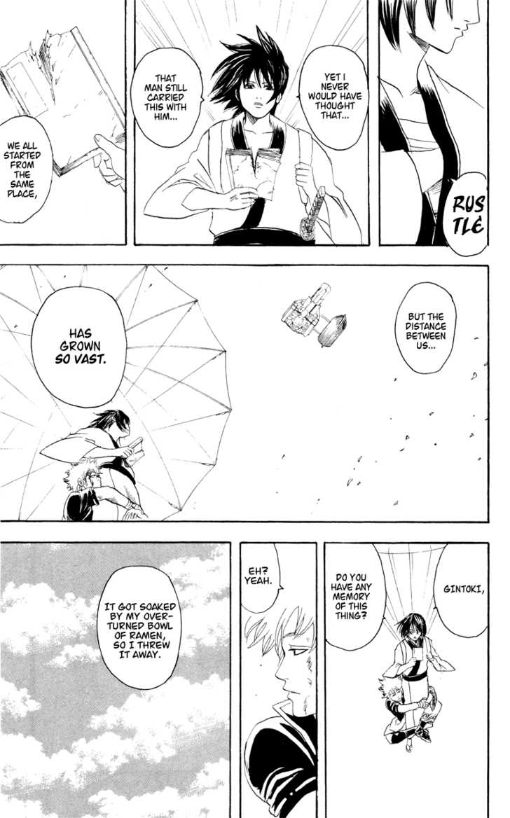 Gintama Chapter 97 page 20 - Chapter 97 : Save for a rainy day