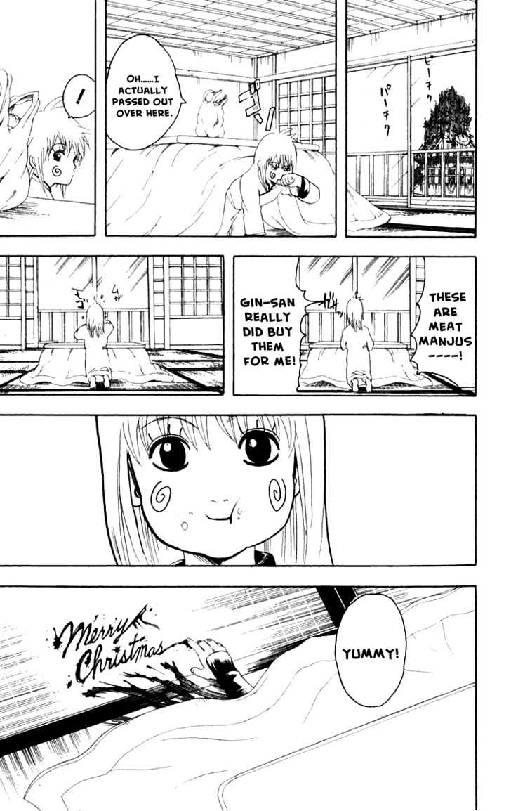 Gintama Chapter 99 page 20 - Chapter 99 : The person who insists on saying "There is no such thing as Santa Claus" is really the one who whishes the most for Santa Claus to come.