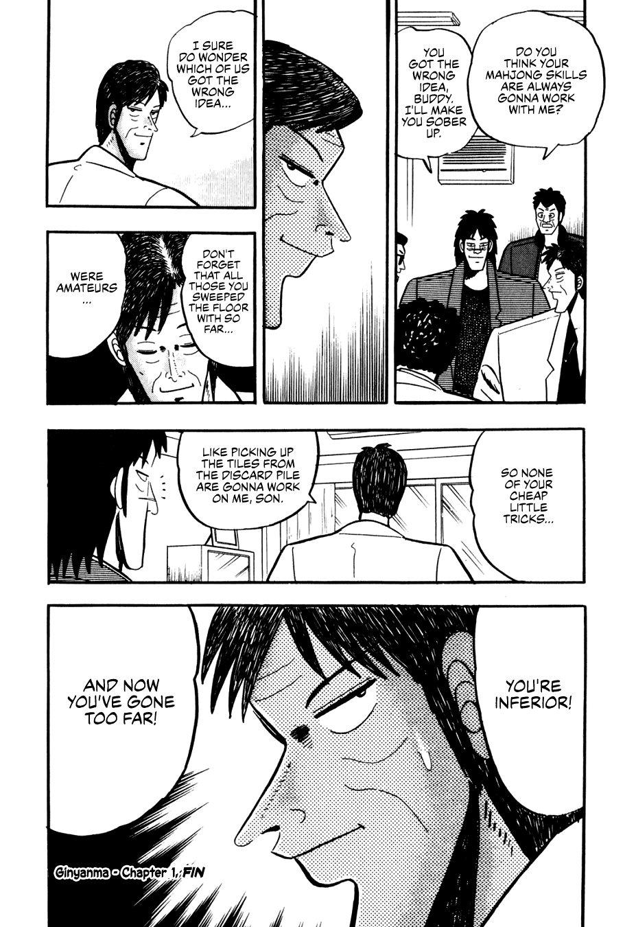 Ginyanma: Legend of Skilled Mahjong Players Chapter 1 page 24 - Chapter 1: Ginyanma: The Lesser Emperor