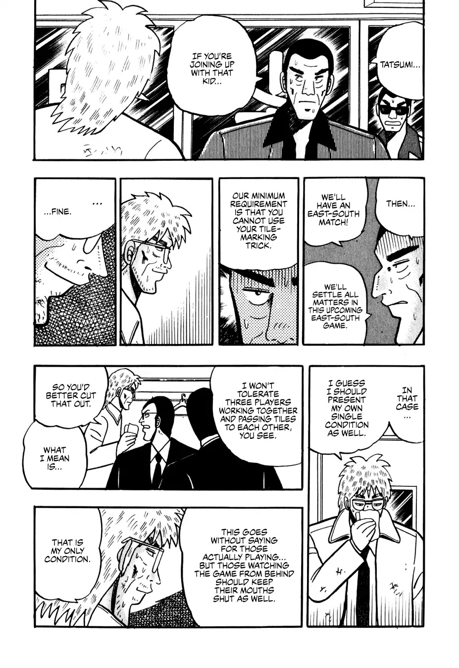 Ginyanma: Legend of Skilled Mahjong Players Chapter 6 page 11 - Chapter 6: Oneshot - Gantatsu: Tatsu the Tile Marker