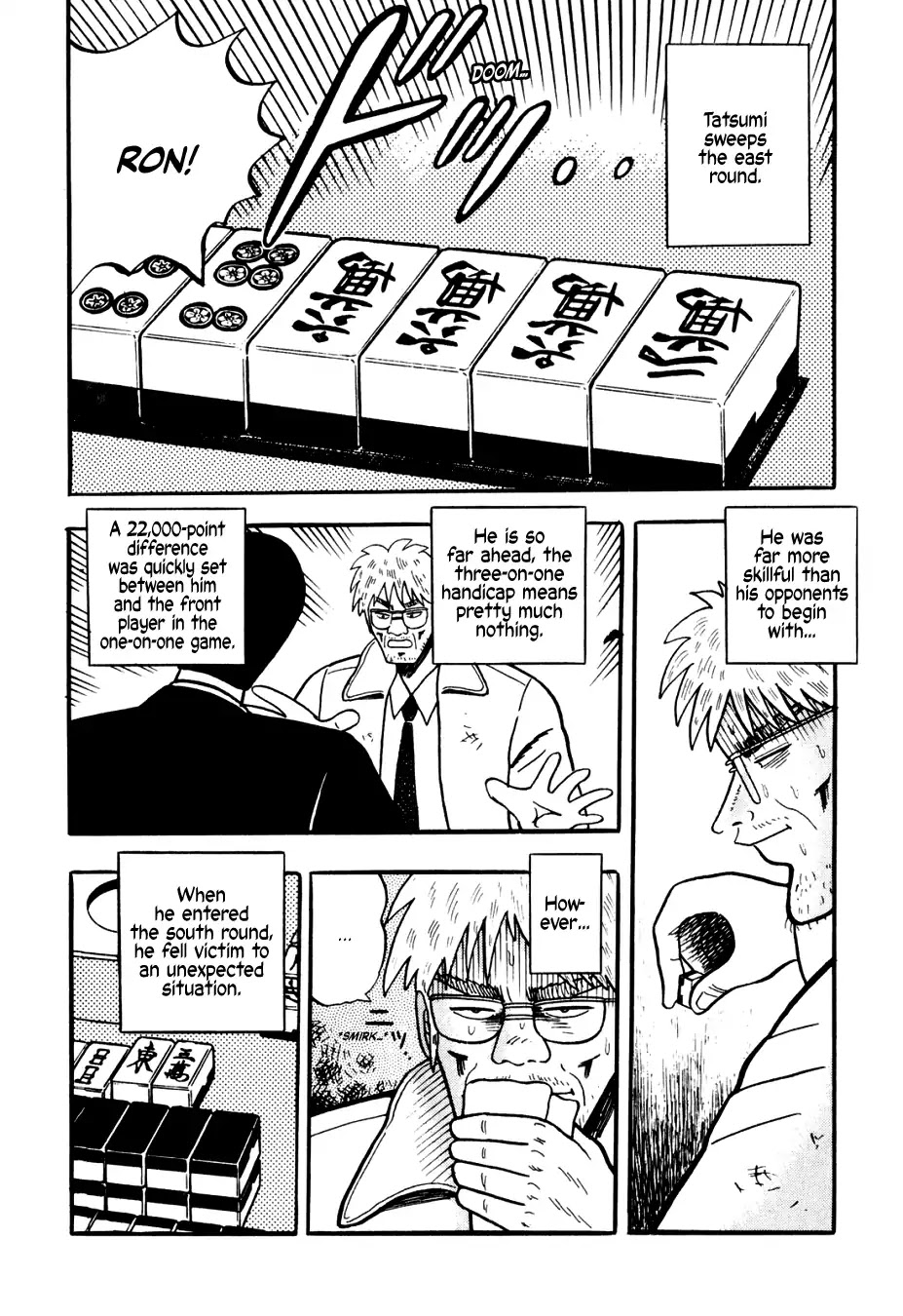 Ginyanma: Legend of Skilled Mahjong Players Chapter 6 page 14 - Chapter 6: Oneshot - Gantatsu: Tatsu the Tile Marker