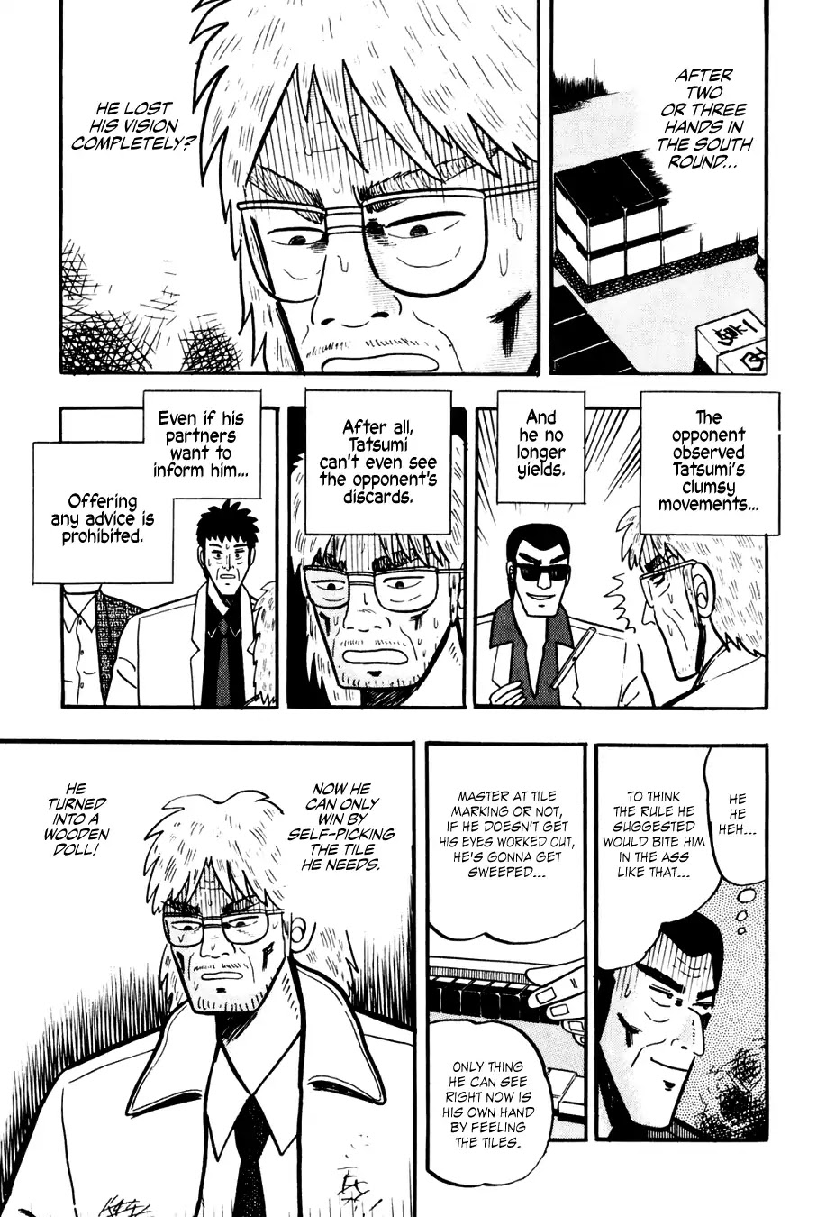 Ginyanma: Legend of Skilled Mahjong Players Chapter 6 page 17 - Chapter 6: Oneshot - Gantatsu: Tatsu the Tile Marker