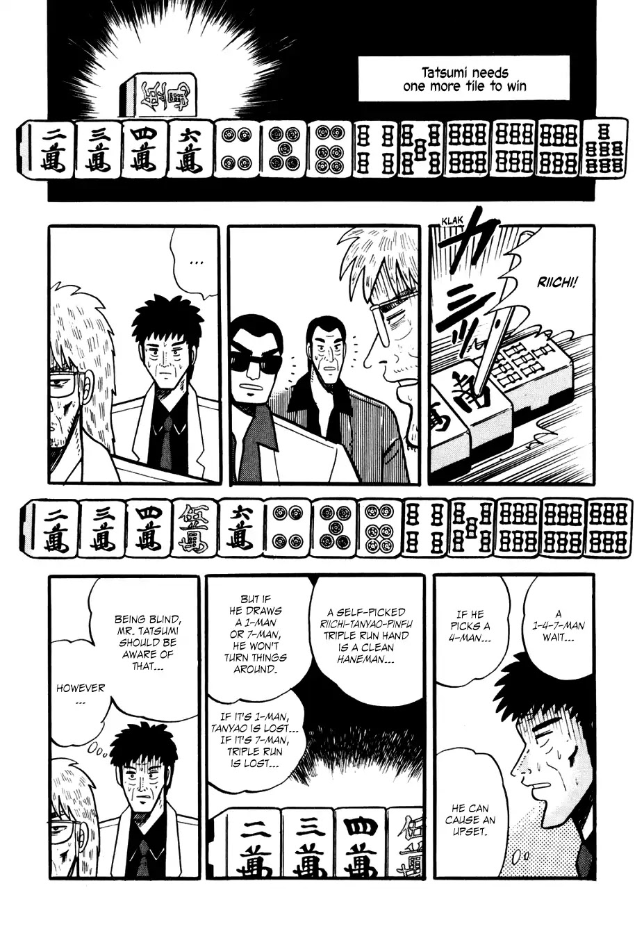 Ginyanma: Legend of Skilled Mahjong Players Chapter 6 page 20 - Chapter 6: Oneshot - Gantatsu: Tatsu the Tile Marker