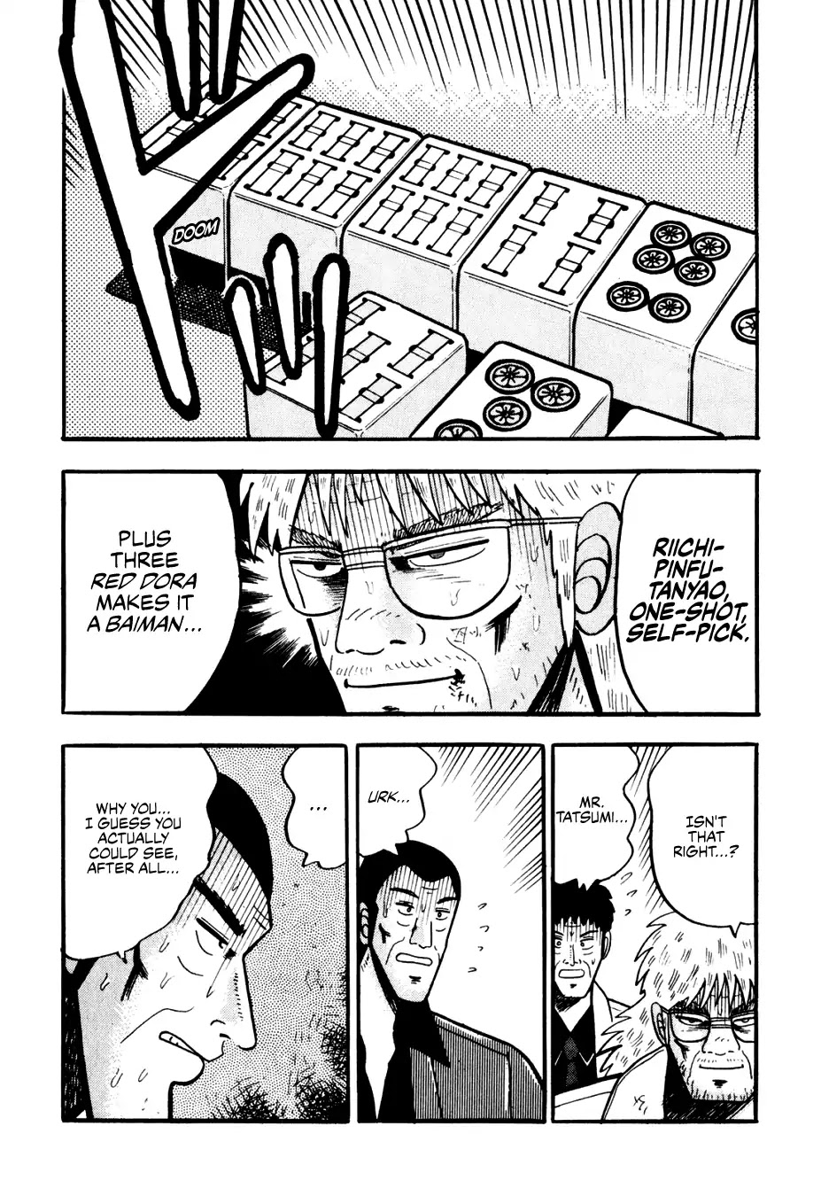 Ginyanma: Legend of Skilled Mahjong Players Chapter 6 page 23 - Chapter 6: Oneshot - Gantatsu: Tatsu the Tile Marker