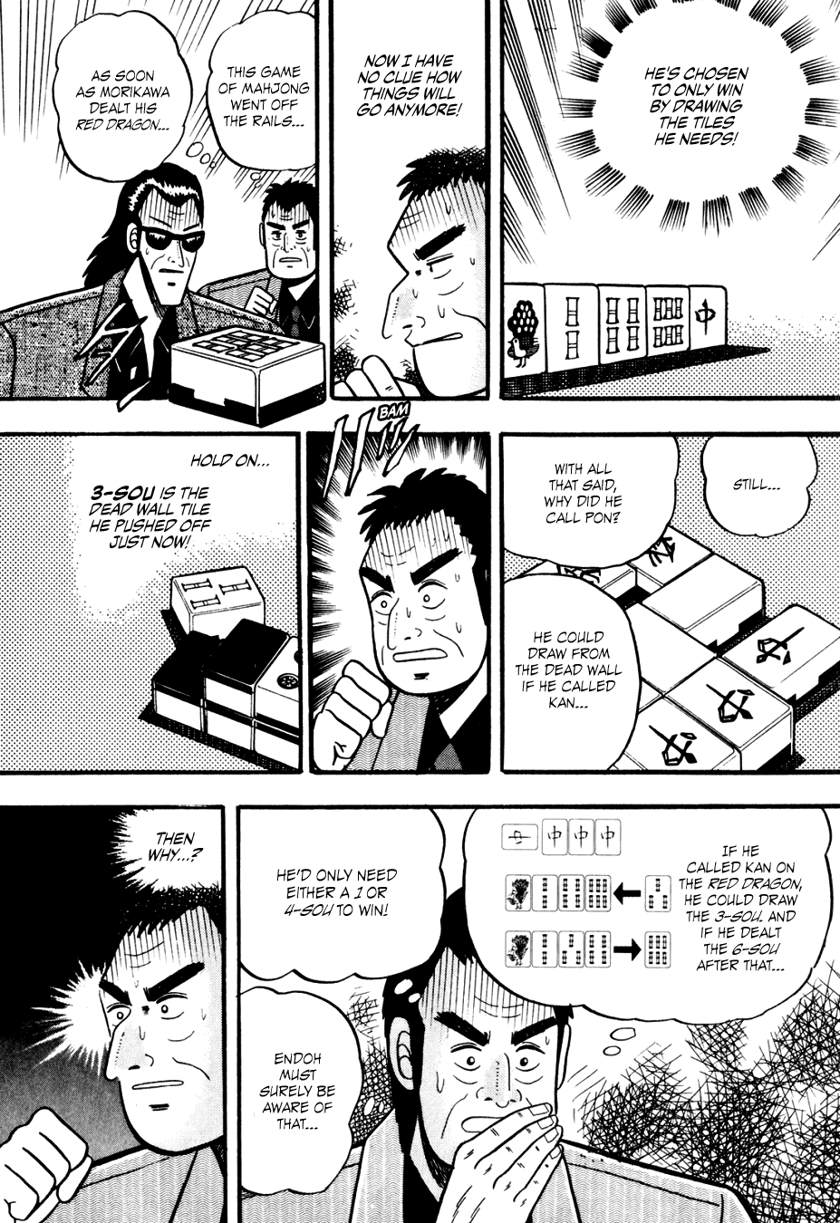 Ginyanma: Legend of Skilled Mahjong Players Chapter 7 page 13 - Chapter 7: Oneshot - Endoh