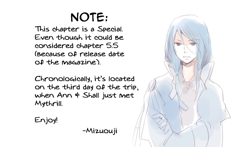 Ginzatoushi to Kuro no Yousei - Sugar Apple Fairytale Chapter 5.5 page 1 - Chapter 5.5