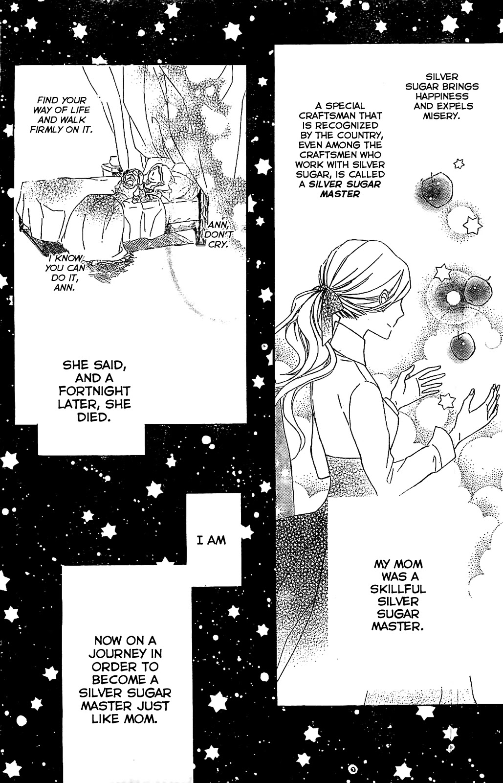 Ginzatoushi to Kuro no Yousei - Sugar Apple Fairytale Chapter 5.5 page 3 - Chapter 5.5