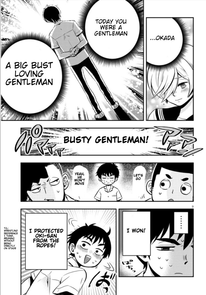 Giri-Giri Saegiru Katagirisan Chapter 2 page 9 - Chapter 2: Busty Gentleman