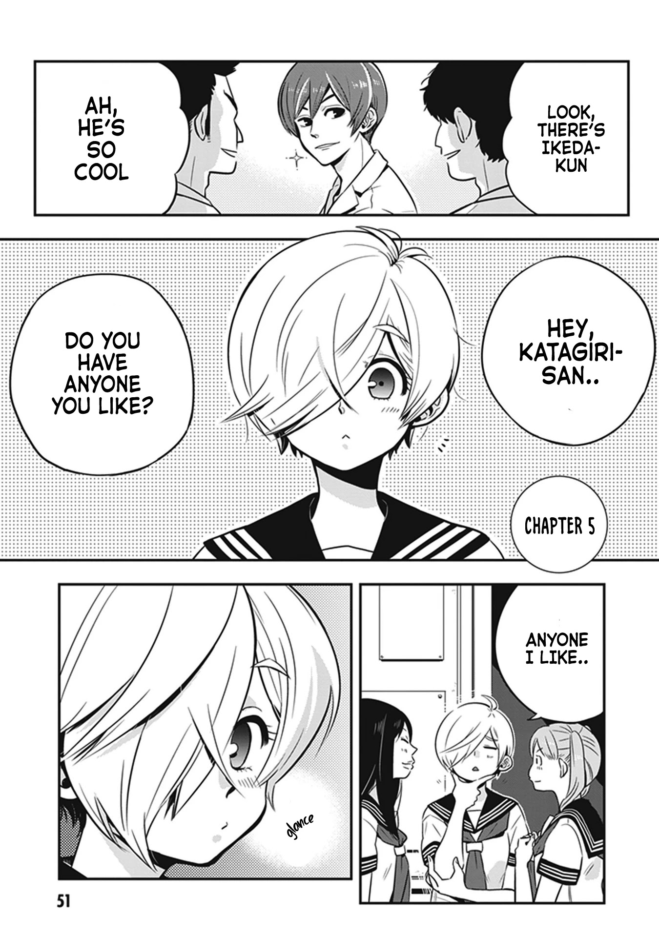 Giri-Giri Saegiru Katagirisan Chapter 5 page 1 - Chapter 5