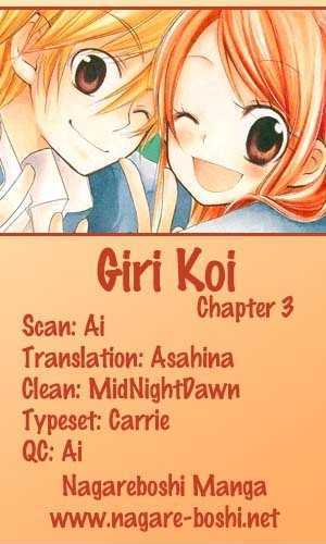 Giri Koi Chapter 3 page 1 - Chapter 3 : Is there only one answer?