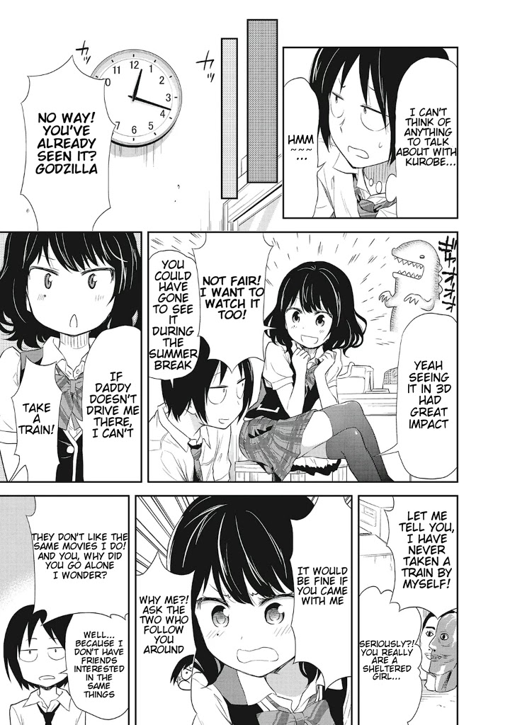 Girigiri Out Chapter 13 page 13 - Chapter 13: Sheltered Girl Kurobe-san