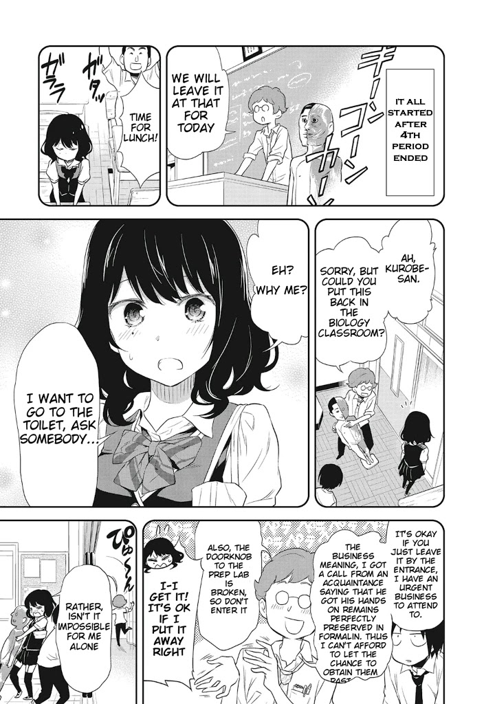 Girigiri Out Chapter 13 page 3 - Chapter 13: Sheltered Girl Kurobe-san