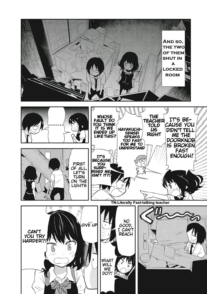 Girigiri Out Chapter 13 page 6 - Chapter 13: Sheltered Girl Kurobe-san