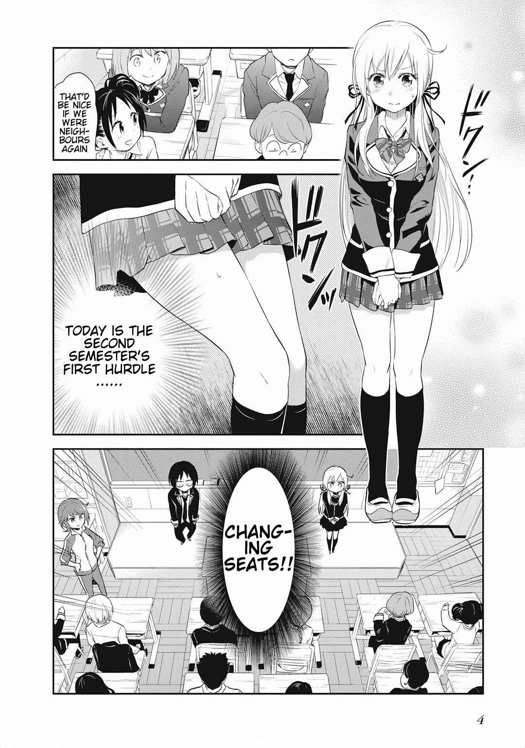 Girigiri Out Chapter 14 page 7 - Chapter 14: I'd Like to Sit Next to You