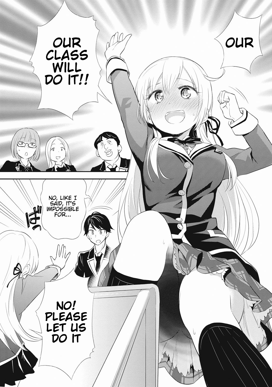 Girigiri Out Chapter 15 page 10 - Chapter 15: Student Council Room is Trouble!