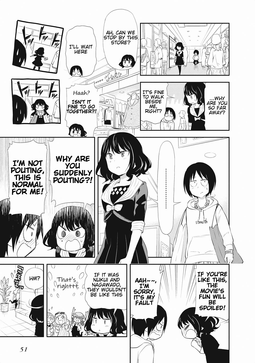 Girigiri Out Chapter 16 page 11 - Chapter 16: If You Turn Your Head, You Will See Hana