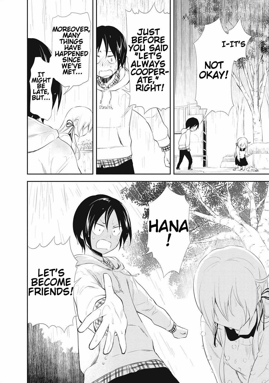 Girigiri Out Chapter 16 page 28 - Chapter 16: If You Turn Your Head, You Will See Hana