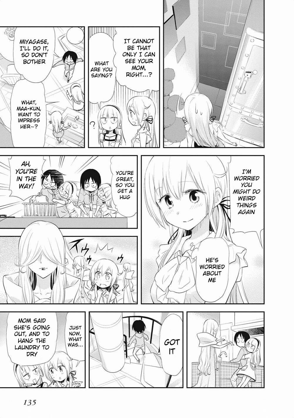 Girigiri Out Chapter 19 page 11 - Chapter 19: Attack! Classmate's Home Visit