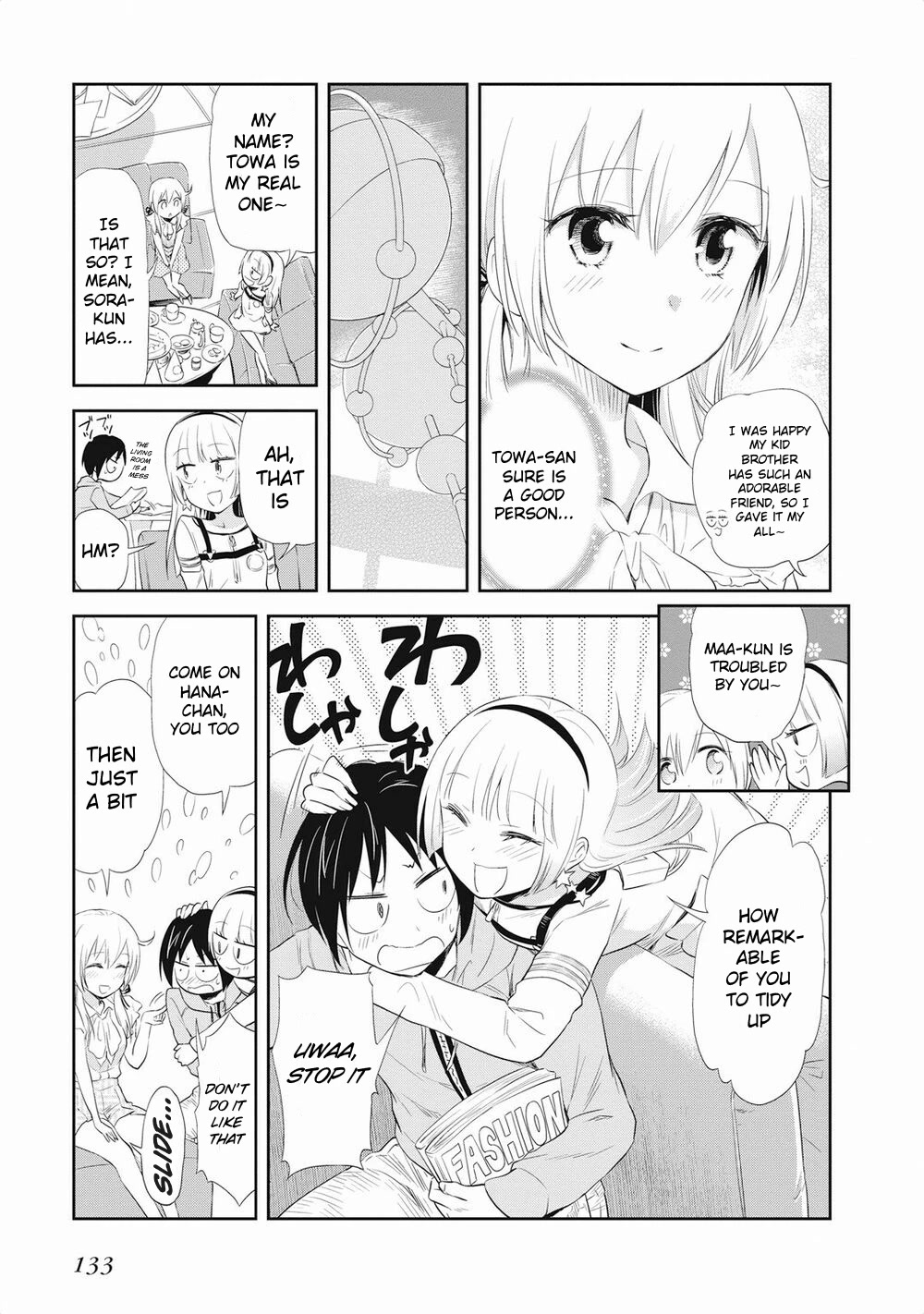 Girigiri Out Chapter 19 page 9 - Chapter 19: Attack! Classmate's Home Visit