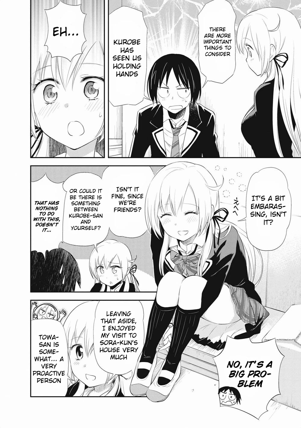 Girigiri Out Chapter 20 page 6 - Chapter 20: Hana, Sora and Special Training