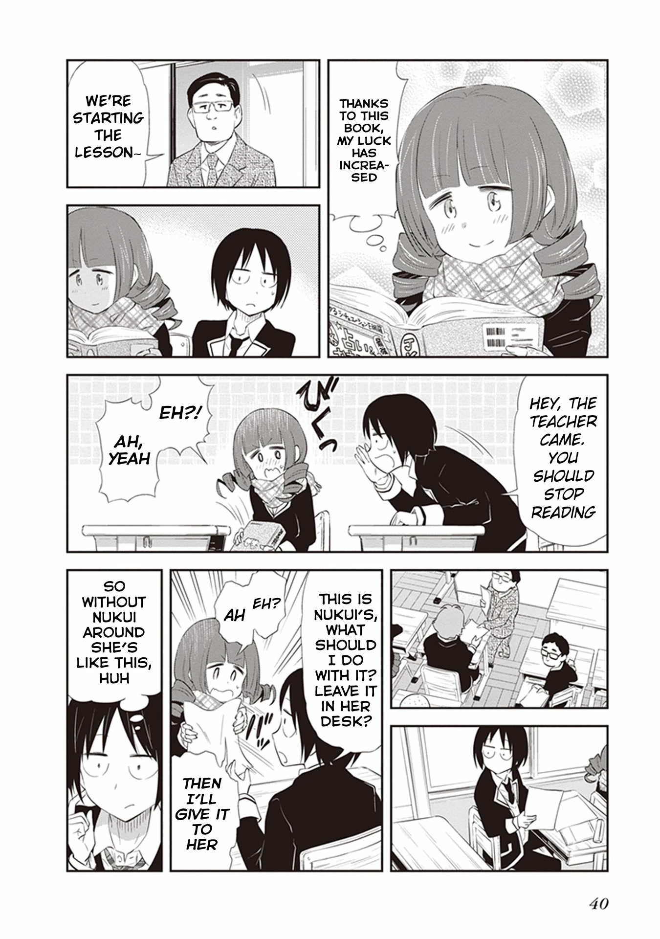 Girigiri Out Chapter 22 page 10 - Chapter 22: Fortune Telling on a Snowy Day