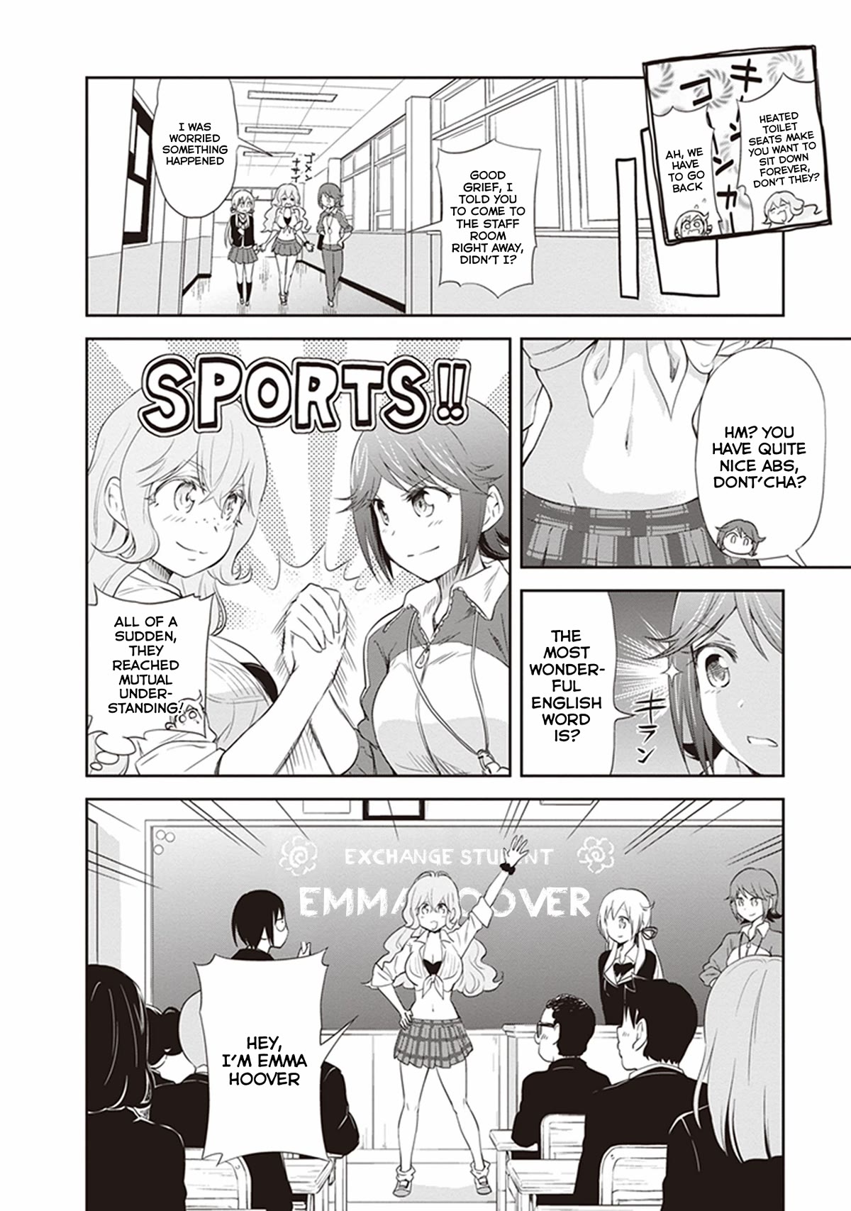 Girigiri Out Chapter 24 page 11 - Chapter 24: WC (World Class) Transfer Student