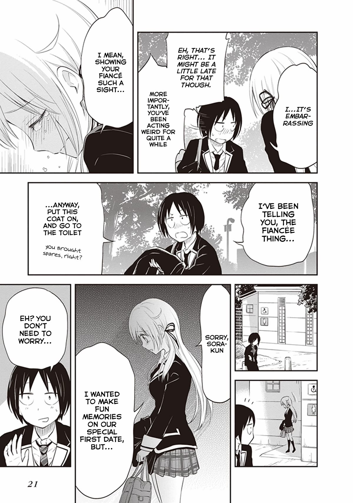 Girigiri Out Chapter 27 page 23 - Chapter 27: Course of a Mismatched Date