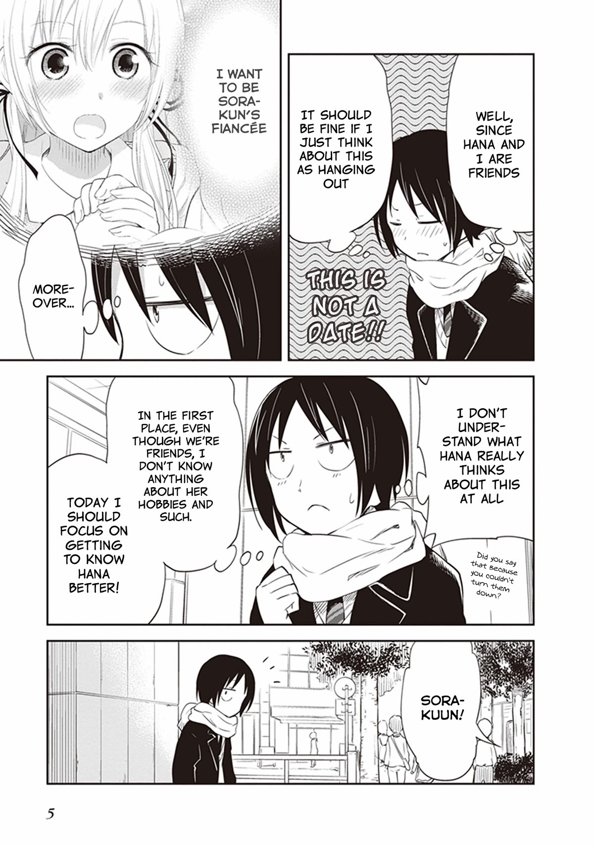 Girigiri Out Chapter 27 page 7 - Chapter 27: Course of a Mismatched Date
