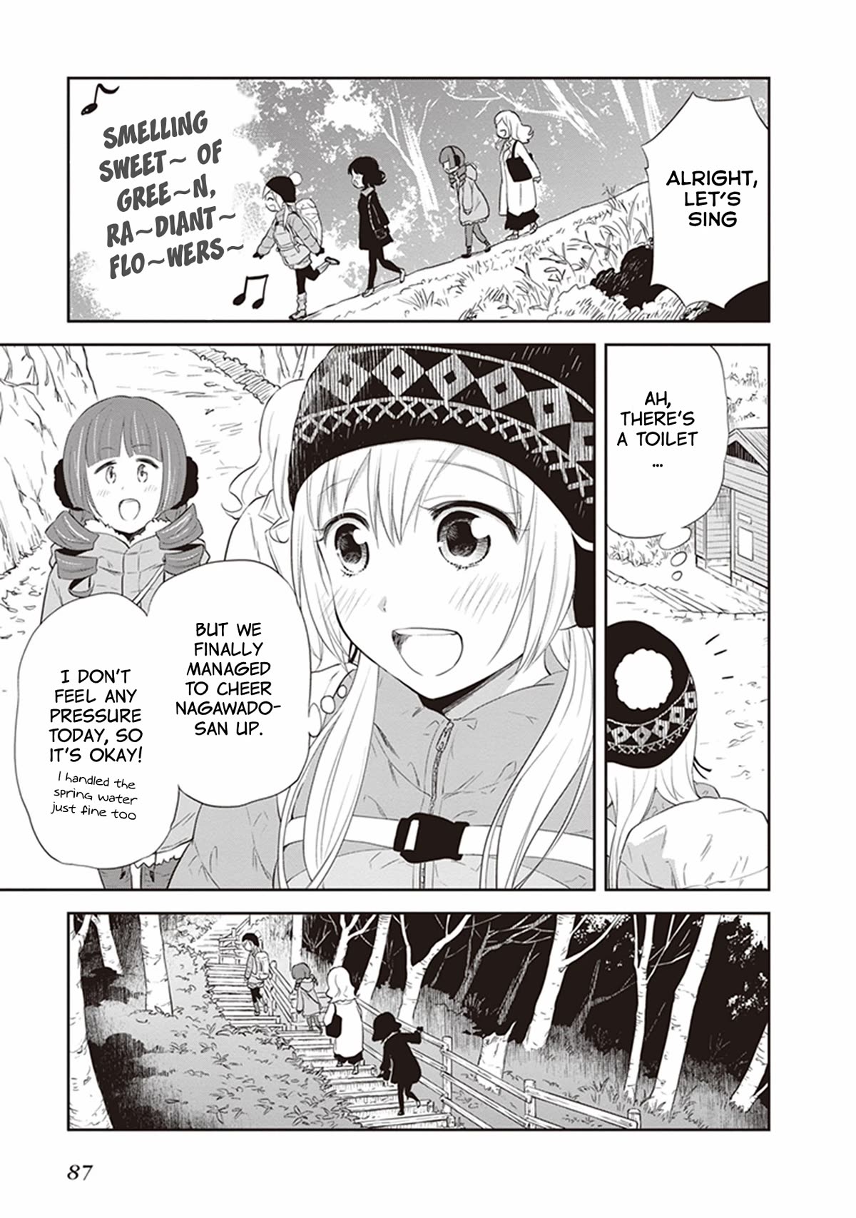 Girigiri Out Chapter 29 page 11 - Chapter 29: Girls-Only Hiking