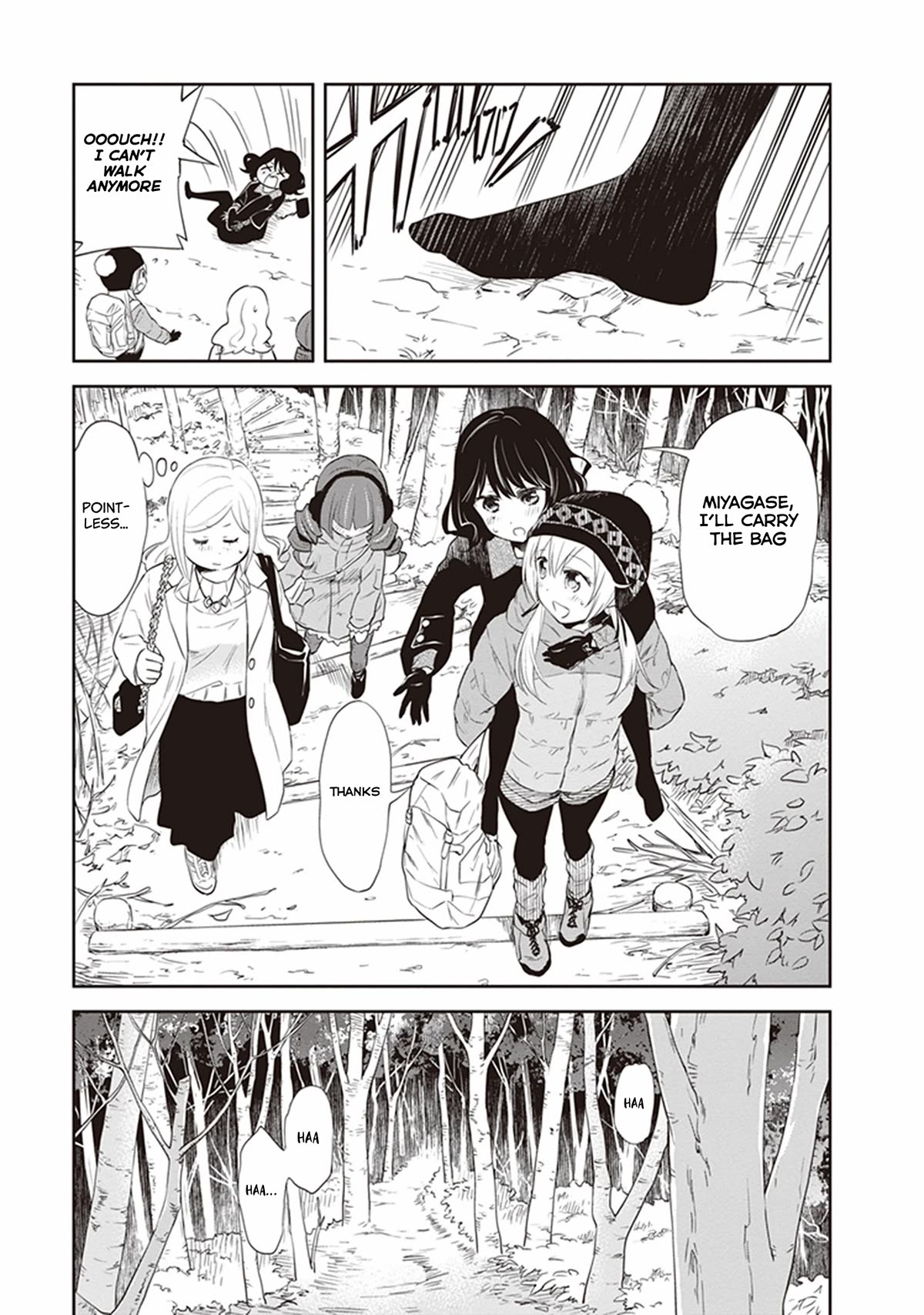 Girigiri Out Chapter 29 page 13 - Chapter 29: Girls-Only Hiking